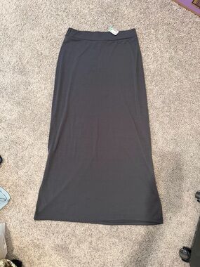 NWT Papaya Black Maxi Skirt